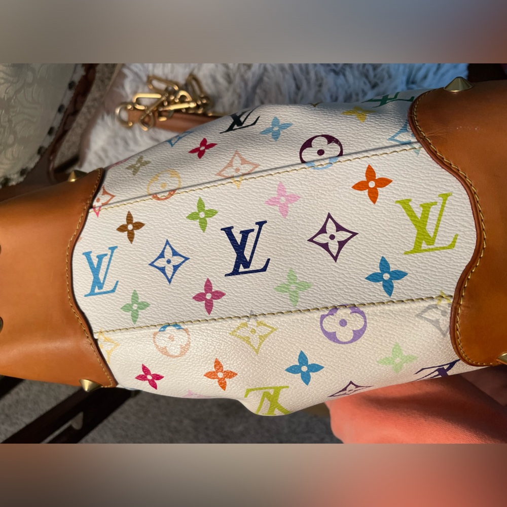 Limited edition!! Louis Vuitton Judy MM Monogram Multicolor - Picture 13 of 17
